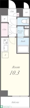 シャローム亀戸の物件間取画像